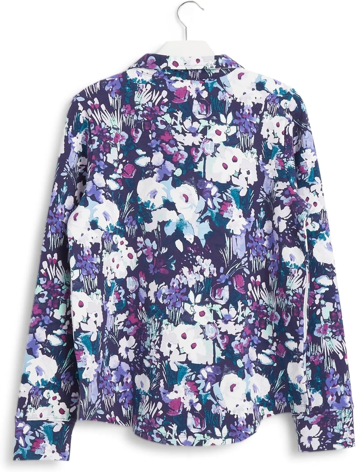 Vera Bradley Women's French Terry Quarter-Zip Sweatshirt with Pockets (Extended Size Range)
