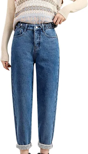 Womens Classic High Waisted Skinny Stretch Butt Lifting Jeans Slim Fit Denim Pants