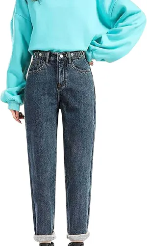 Womens Classic High Waisted Skinny Stretch Butt Lifting Jeans Slim Fit Denim Pants
