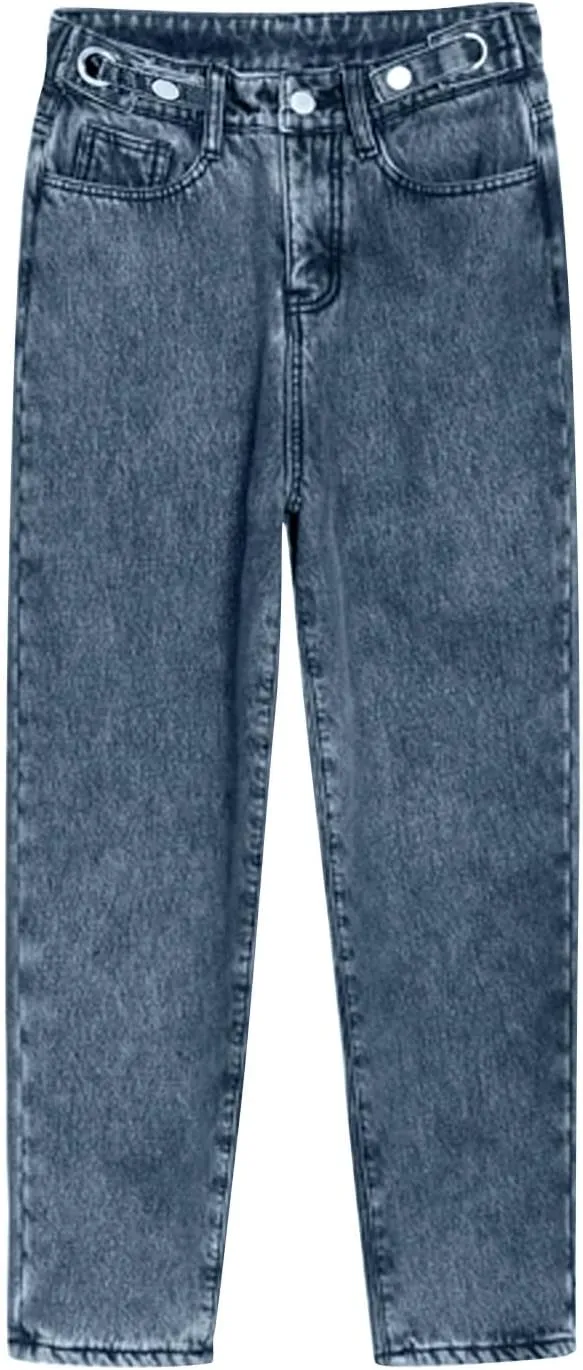 Womens Classic High Waisted Skinny Stretch Butt Lifting Jeans Slim Fit Denim Pants