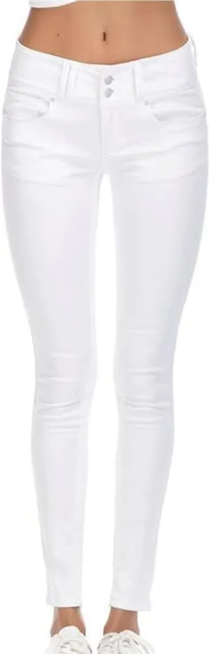 Women's Fashion Slim Stretch Denim Pencil Pants Denim Butt Lift Pants High Waisted Jegging Trousers