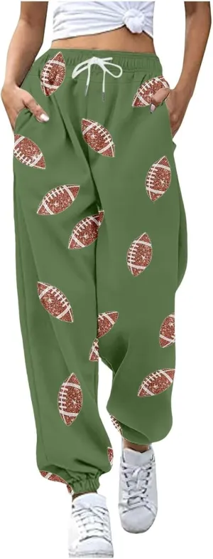 Womens Fleece Lined Sweatpants High Waisted Joggers Pants Lounge Pants with Pockets 2024