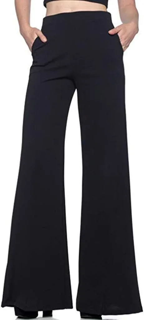 Womens Joggers Fashion Trousers Pants Long High Wide Loose Palazzo Solid Women's Waist Flowing Pants for Women