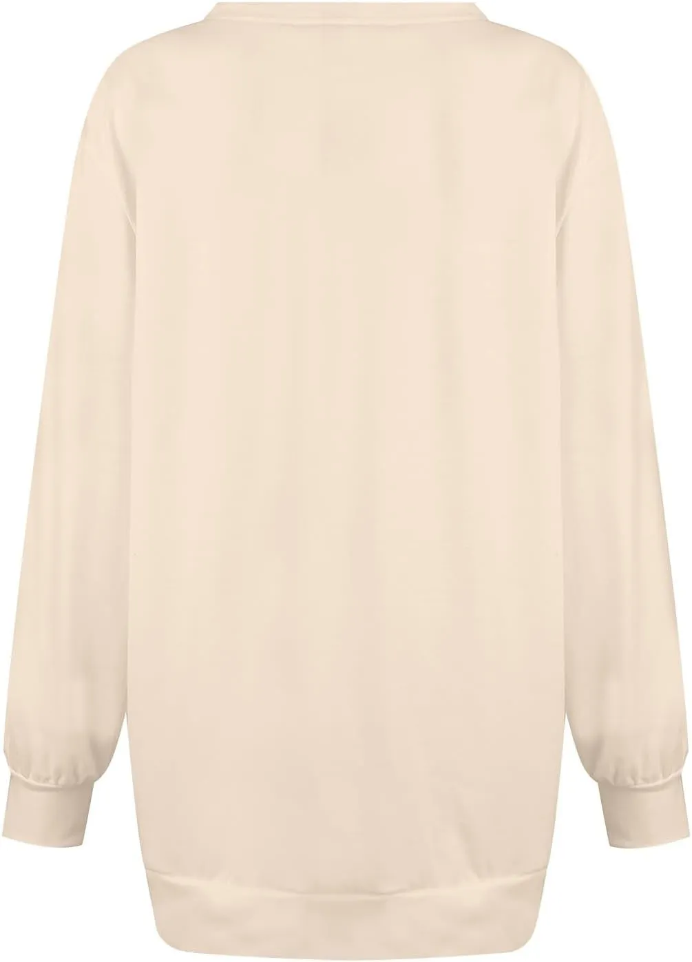 Womens Oversized Sweatshirt Y2k Baggy Side Slit Crewneck Sweatshirts Loose Fit Lightweight Pullover Tops Fall Clothes
