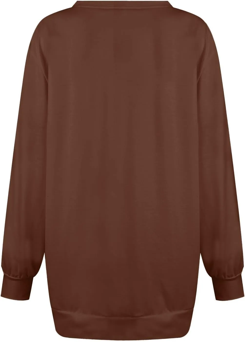 Womens Oversized Sweatshirt Y2k Baggy Side Slit Crewneck Sweatshirts Loose Fit Lightweight Pullover Tops Fall Clothes