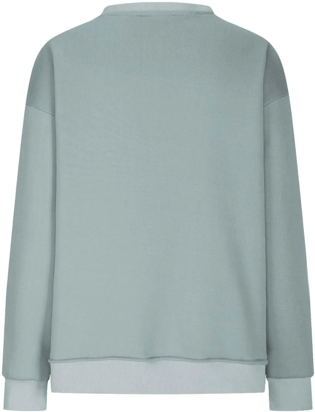 Womens Oversized Sweatshirts Side Slit Crewneck Long Sleeve Tops Loose Pullover 2024 Fall Trendy Clothes with Pocket