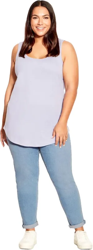 Women's Plus Size Denim Girlfriend Stretch Jean