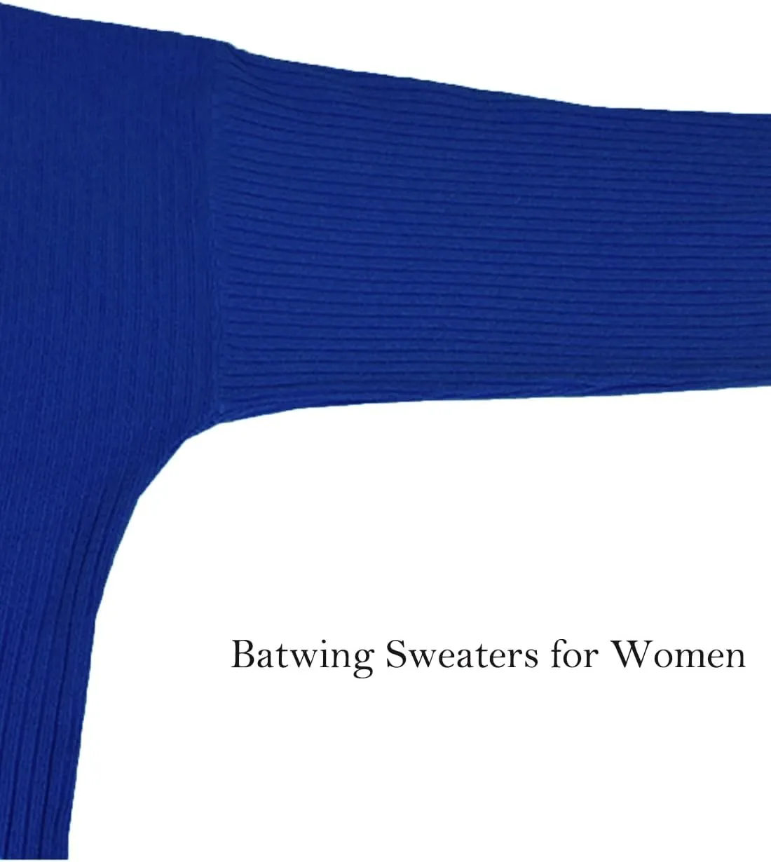 Womens Pullover Sweaters Batwing Long Sleeve Crewneck Casual Loose Knit Jumper Tops with Buttons