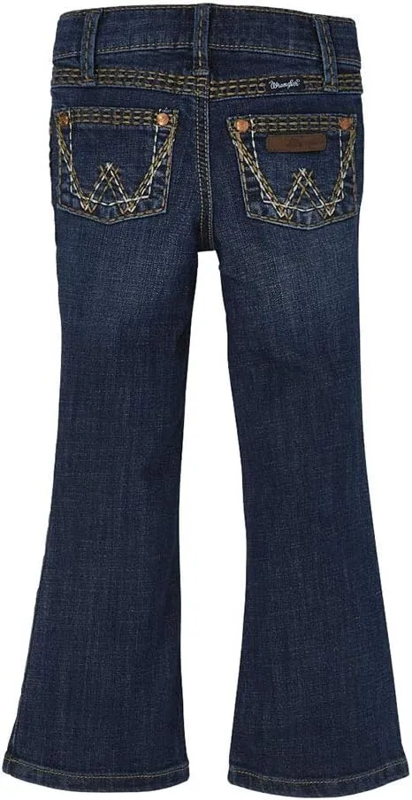 Wrangler Girls' Western Boot Cut Jeans