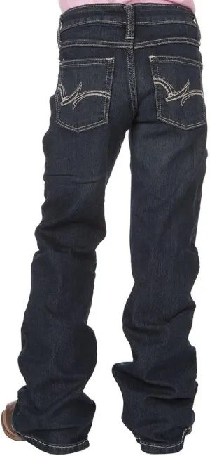 Wrangler Girls' Western Boot Cut Jeans
